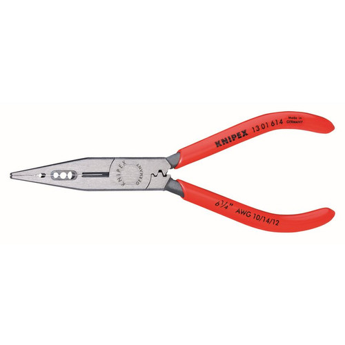 KNIPEX 1301614 6 1/4'' 4 in 1 Electrician Pliers 10,12,14 AWG