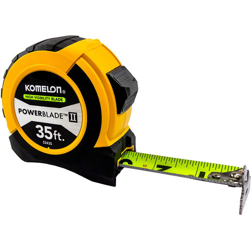 KOMELON 52435 ABS Power Blade II 35ft. Tape Measure