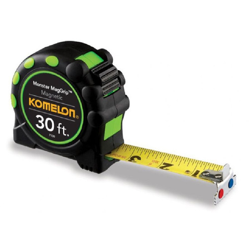 KOMELON 7130 Monster MagGrip 30ft. Magnetic Tape Measure