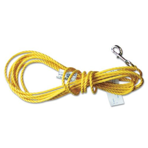 Honeywell 193R/130FTYL Poly Ropes, Tag Line 130 ft, Polypropylene, Yellow