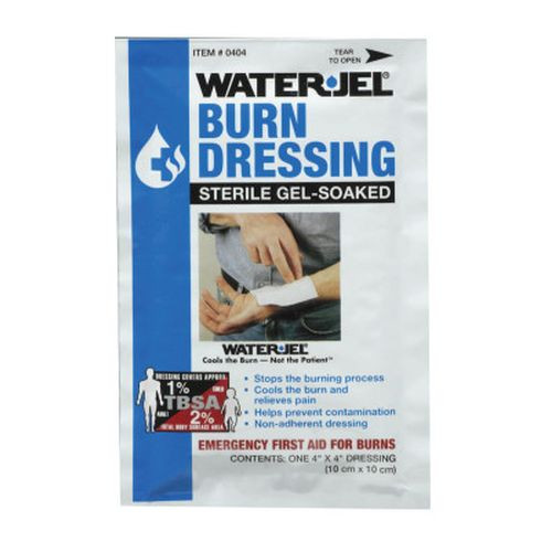 Honeywell 049077 Water Jel Burn Products, Dressing, 4" x 4 in