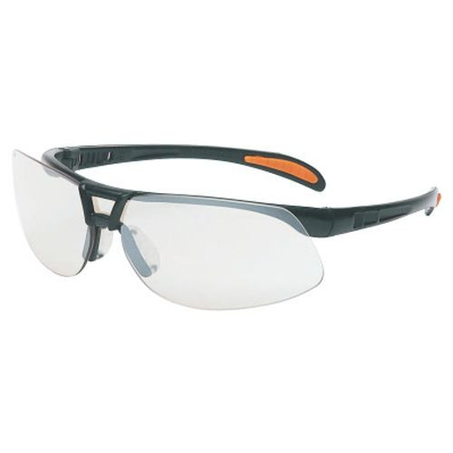 Honeywell S4202 Protege Eyewear, SCT-Reflect 50 Lens, Ultra-dura, Metallic Black Frame, Nylon
