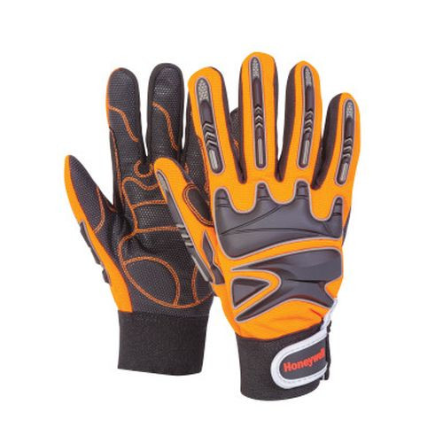Honeywell MPCT2000/9L Rig Dog CR Gloves, All Season, 9L, Brown/Orange