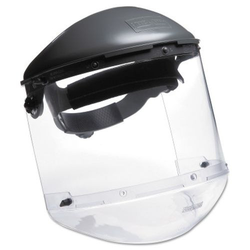 Honeywell FM400DCCL Dual Crown Faceshield Systems, 4" Crown, 3C Ratchet, Clear/Noryl