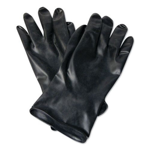 Honeywell B131/8 Chemical Resistant Glove, Size 8, Black