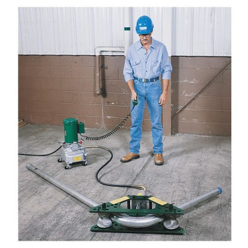 Greenlee 777HC755 Hydraulic Bender 1-1/4"-4" Rigid w/ 755 Manual Pump