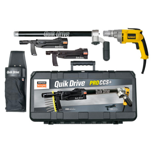 QuikDrive PROCCS+D25K - Multi-Purpose Combo System w/ 120V DeWalt 2500 RPM Motor