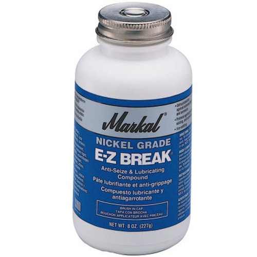 MARKAL 8971 E-Z Break Anti-Seize Compound, 8 oz Brush-In-Cap