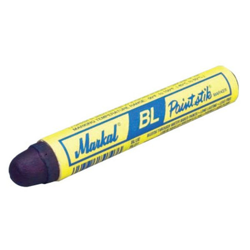 MARKAL 80725 Paintstik BL Markers, 11/16 in, Blue (12pk)