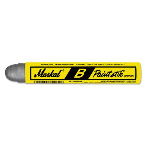 MARKAL 80232 Paintstik B Markers, 11/16 in, Aluminum (12pk)