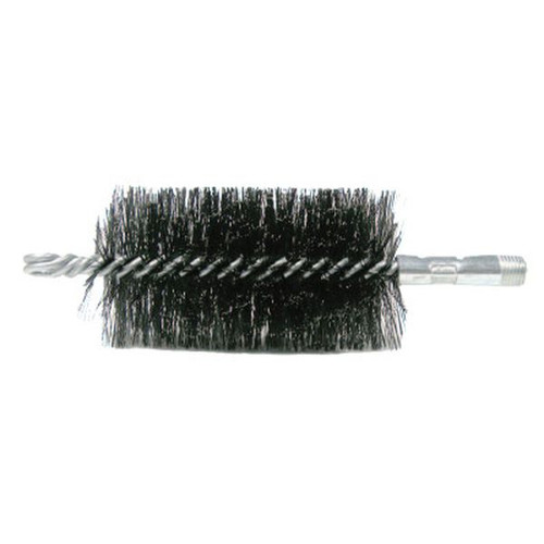 WEILER 44036 1-3/4" Double Spiral Flue Brush, .012 Steel Fill