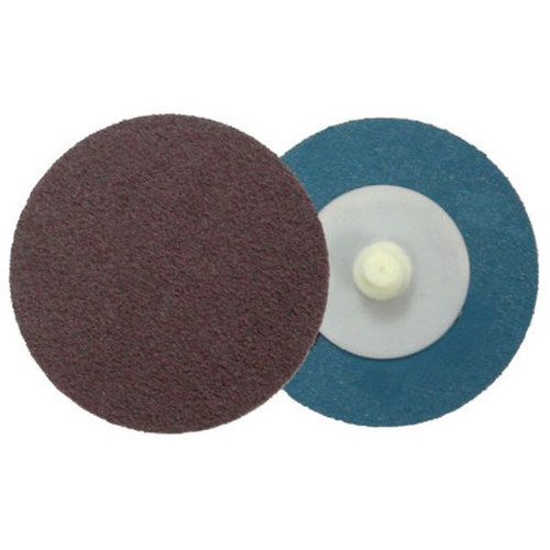 WEILER 60121 Plastic Button Style Blending Disc Aluminum Oxide 2" Dia. 60 Grit