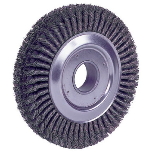 WEILER 94008 Cable Twist Knot Wire Wheel, 10" Dia.