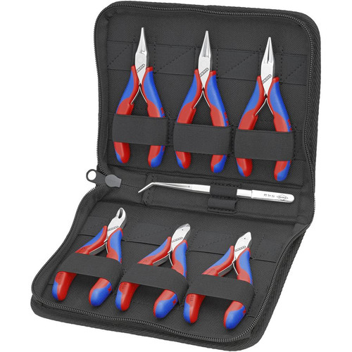KNIPEX 002016 6 Pc Tool Set in Zipper Pouch