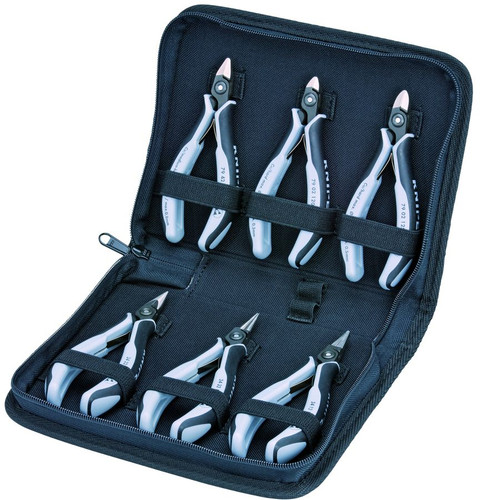 KNIPEX 002016PESD 6 Pc ESD Tool Set in Zipper Pouch