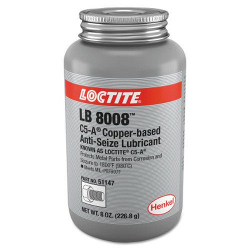 LOCTITE 234263 C5-A Copper Based Anti-Seize Lubricant, 8 oz Can