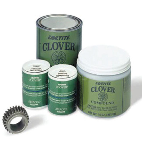 LOCTITE 232949 Clover Silicon Carbide Grease Mix, 1 lb, Can, 180 Grit