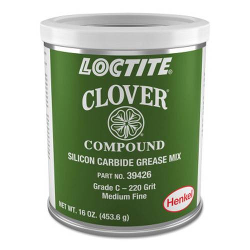 LOCTITE 232922 Clover Silicon Carbide Grease Mix, 1 lb, Can, 220 Grit