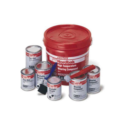 LOCTITE 235601 Nordbak High Temp. Brushable Ceramic 2Lb. Kit