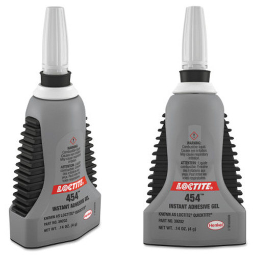 LOCTITE 680522 Quicktite Instant Adhesive Gel, 0.14 oz, Bottle, Clear