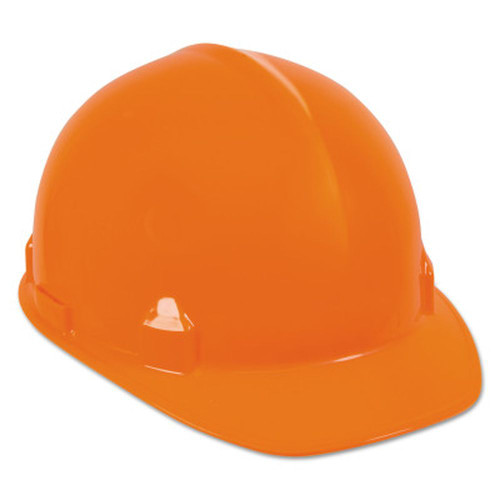 Jackson 14843 SC-6 Hard Hat, 4-point Ratchet Front Brim Safety Cap Hi-Viz Orange