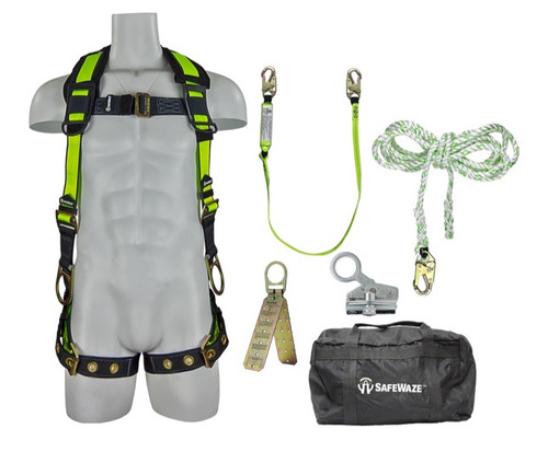 Safewaze FS123 Pro Roofers Kit with Carrying Bag (FS285, FS560, FS700-50, FS1118, FS870, FS8150)