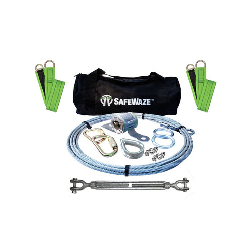 Safewaze 019-8020 2 Person HLL Kit with Cross Arm Straps & Coil Energy Absorber