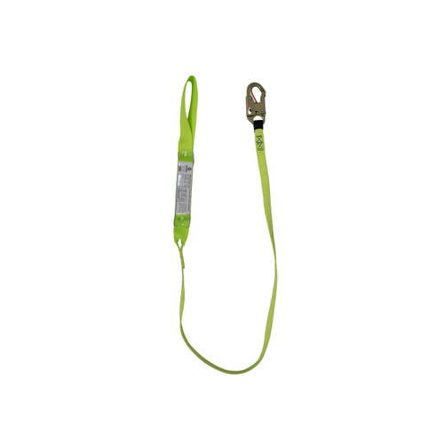 Safewaze FS560-AF-SE PRO+ 6' Arc Flash Energy Absorbing Lanyard w/ Snap Hook & Loop