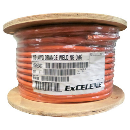 BEST WELDS 911-10614X12 Whip Cable, 1 AWG, 12 ft