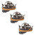 LIFT HDF-18RS - DAX Hard Hat Replacement Suspension - 3 Pack