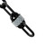 Mr. Chain 52003-25 2" x 25' Reflective Plastic Chain - Black