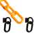 Mr. Chain 77412 Warehouse Kit with Safety Orange Plastic Chain