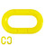 Mr. Chain 30702-10 1.5" Plastic Master Link (10 Pack) Yellow