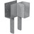 Simpson Strong-Tie ECCLRQ444SDS - L-Shape End Column Cap for 4x Beams, 4x Post w/ SDS Screws, Skewed Right