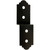 Simpson Strong-Tie APDJT1.75-4 - Outdoor Accents Mission Collection 3" ZMAX, Black Deck Joist Tie for 1-3/4" Wood