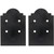 Simpson Strong-Tie APB88DSP - Outdoor Accents Mission Collection ZMAX, Black Post Base Side Plate for 8x (Qty-2)