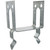Simpson Strong-Tie PB46 - Galvanized Non-Standoff Post Base for 4x6