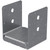 Simpson Strong-Tie ABU66RZ - ZMAX Galvanized Adjustable Standoff Post Base for 6x6 Rough