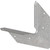 Simpson Strong-Tie RTA12Z - 18-Gauge ZMAX Galvanized Rigid Tie Angle for 1x2 Joist/Post