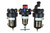 Coilhose Pneumatics FRL3400MB General Purpose Series, Filter + Regulator + Lubricator 3/4", Metal Bowl