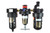 Coilhose Pneumatics FRL3800 General Purpose Series, Filter + Regulator + Lubricator 3/8", Bowl Guard