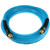 Coilhose Pneumatics PFE61004T Flexeel Hose, 3/8" x 100', 1/4" MPT Reusable Strain Relief Fittings, Transparent Blue