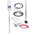 GRACO 226013 - Fire-Ball 300, 50:1 Grease Pump, 400 lb Drum, Stationary Topper-Inductor Package, 5000 PSI