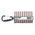 VEGA P150R2CS10 - Impactech #2 Square Carabiner Set, 10pc