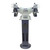 PALMGREN 9682115 - 6" VS Bench Grinder/Pedestal Stand Combo