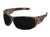 EDGE Eyewear HZ116CF Caraz - Forest Camo Frame, Smoke Lens Safety Glasses