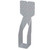 Simpson Strong-Tie THGQH3-SDS4.5 - Truss Girder Hanger w/ SDS Screws - Gray Painted