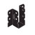 Simpson Strong-Tie OU412 - 4x12 Ornamental Joist Hanger - Black Powder Coated