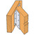 Simpson Strong-Tie SUL26SS - 2" x 6" Joist Hanger Skewed Left Ss