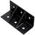 Simpson Strong-Tie HL37GPC - 3" x 7" Heavy Angle w/ Gusset, Black